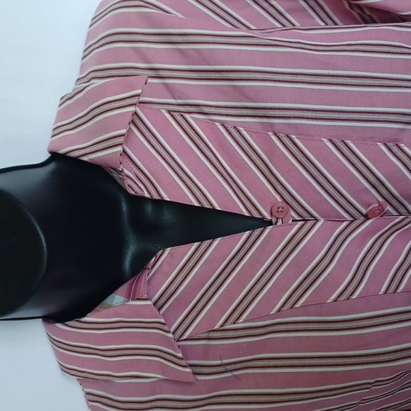 NWT VAN HEUSEN Women's hook and eye long Sleeved Shirt Size XL - Picture 2 of 5